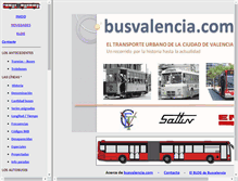 Tablet Screenshot of busvalencia.com